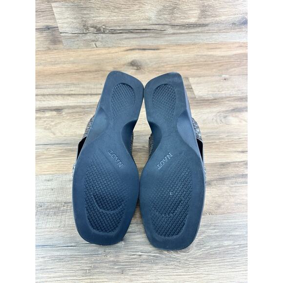 NAOT Woven Leather Criss Cross Strappy Sandal Slides Womens Size 10| 41 - Picture 9 of 9